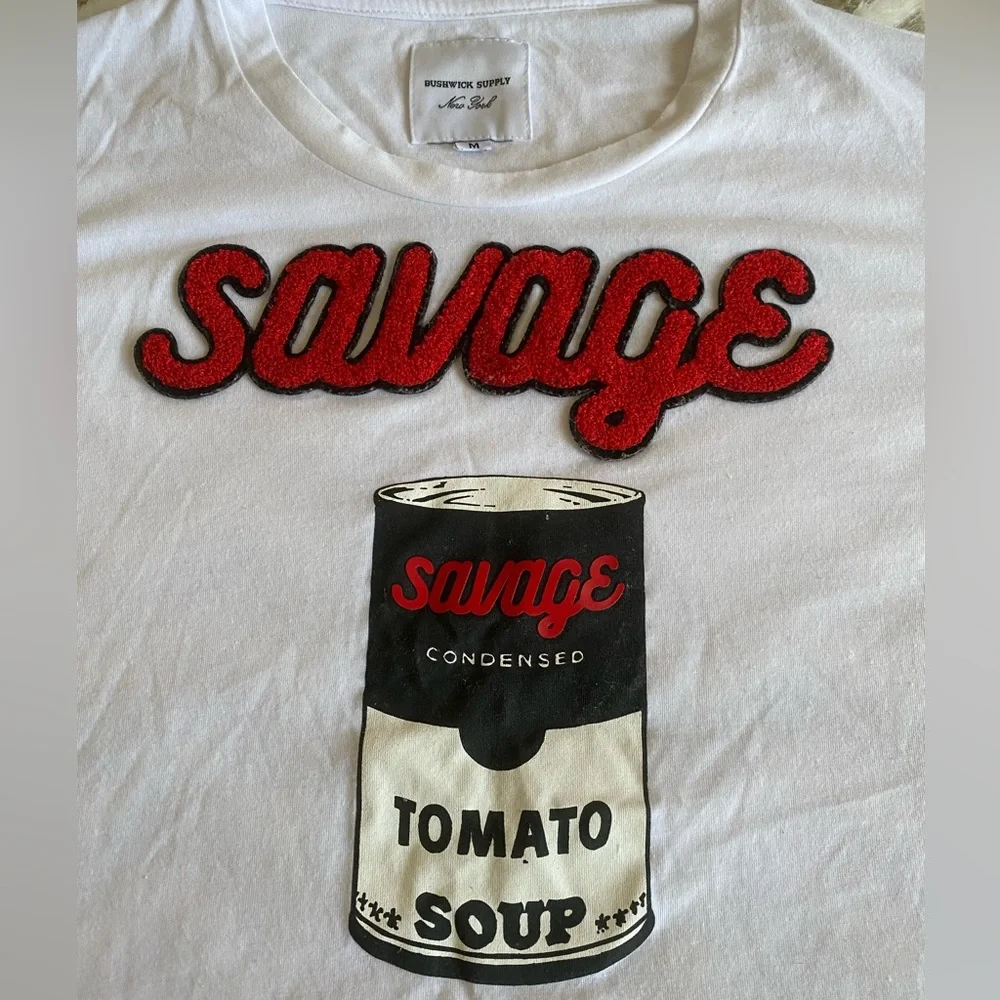 Bushwick Supply New York Savage
Tomato Soup T Shirt Unisex Size M - Picture 4 of 5